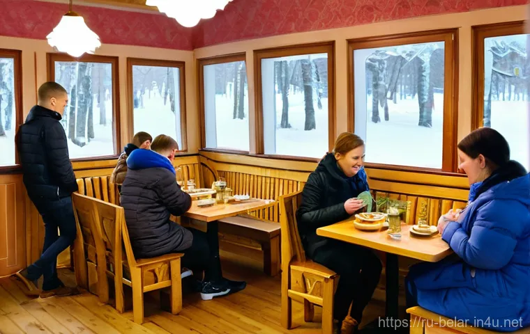 벨라루스 환전 및 화폐 사용법 - **Currency exchange at a reputable Belarusian bank.**
    "A well-dressed male traveler in his 40s, ...